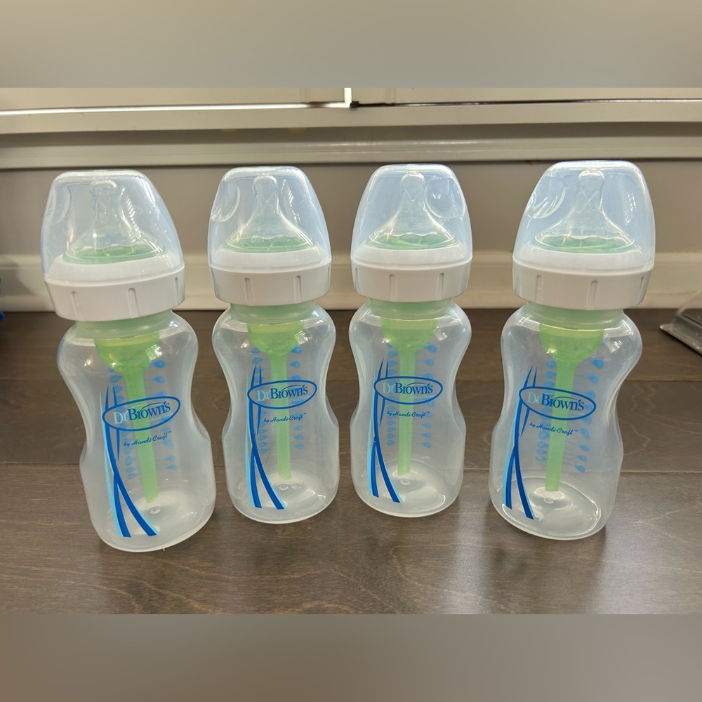 Dr. Browns 9 oz Wide Neck Bottles- Pack of 4